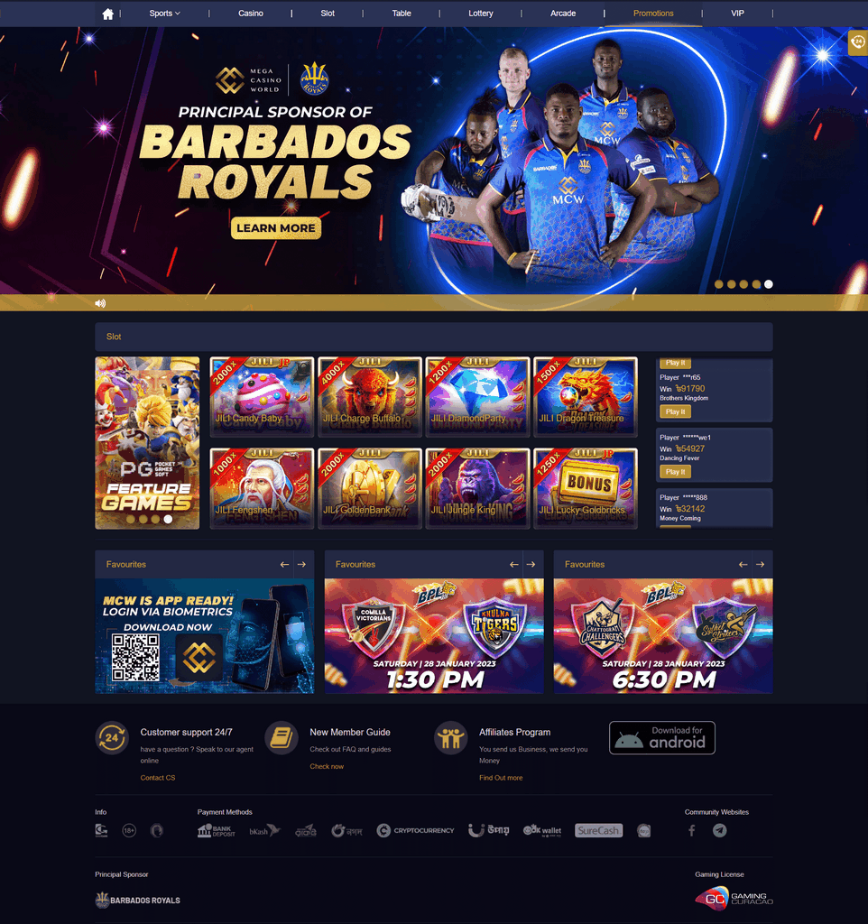 MCW জুয়া সংস্থা বাংলাদেশ: নতুন খেলোয়াড়দের জন্য চূড়ান্ত নির্দেশিকা 2025 MCW জুয়া সংস্থা বাংলাদেশ: নতুন খেলোয়াড়দের জন্য চূড়ান্ত নির্দেশিকা 2025